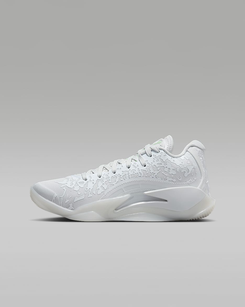 Kids white basketball shoes on sale